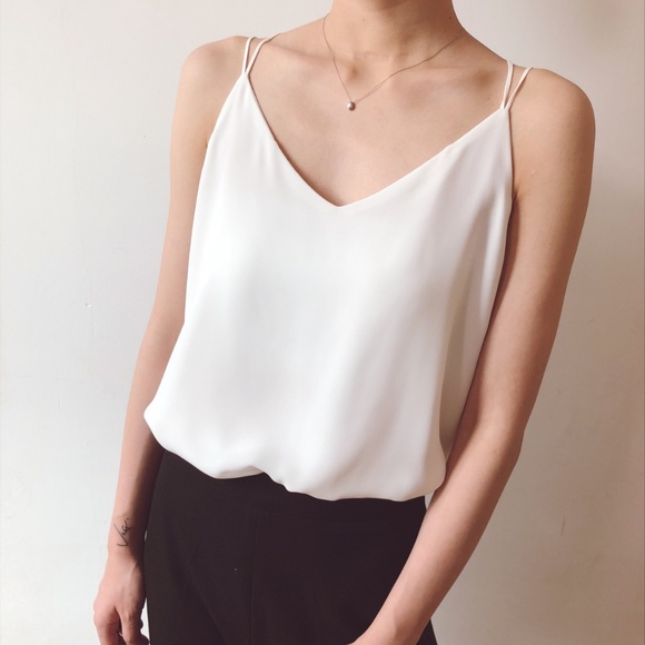 chiffon strappy top